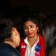 Supporters of Democratic presidential candidate Hillary Clinton react outside the White House in Washington, D.C., early Nov. 9, 2016.
ANDREW BIRAJ/AFP/Getty Images